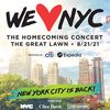 Here's The Lineup For NYC's "Homecoming" Concert, Vaccine Required To Attend